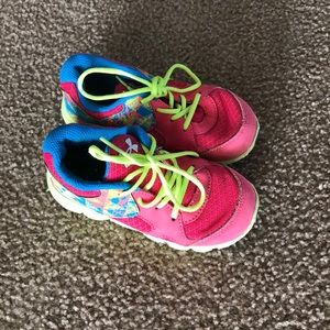 Little girls UA shoes